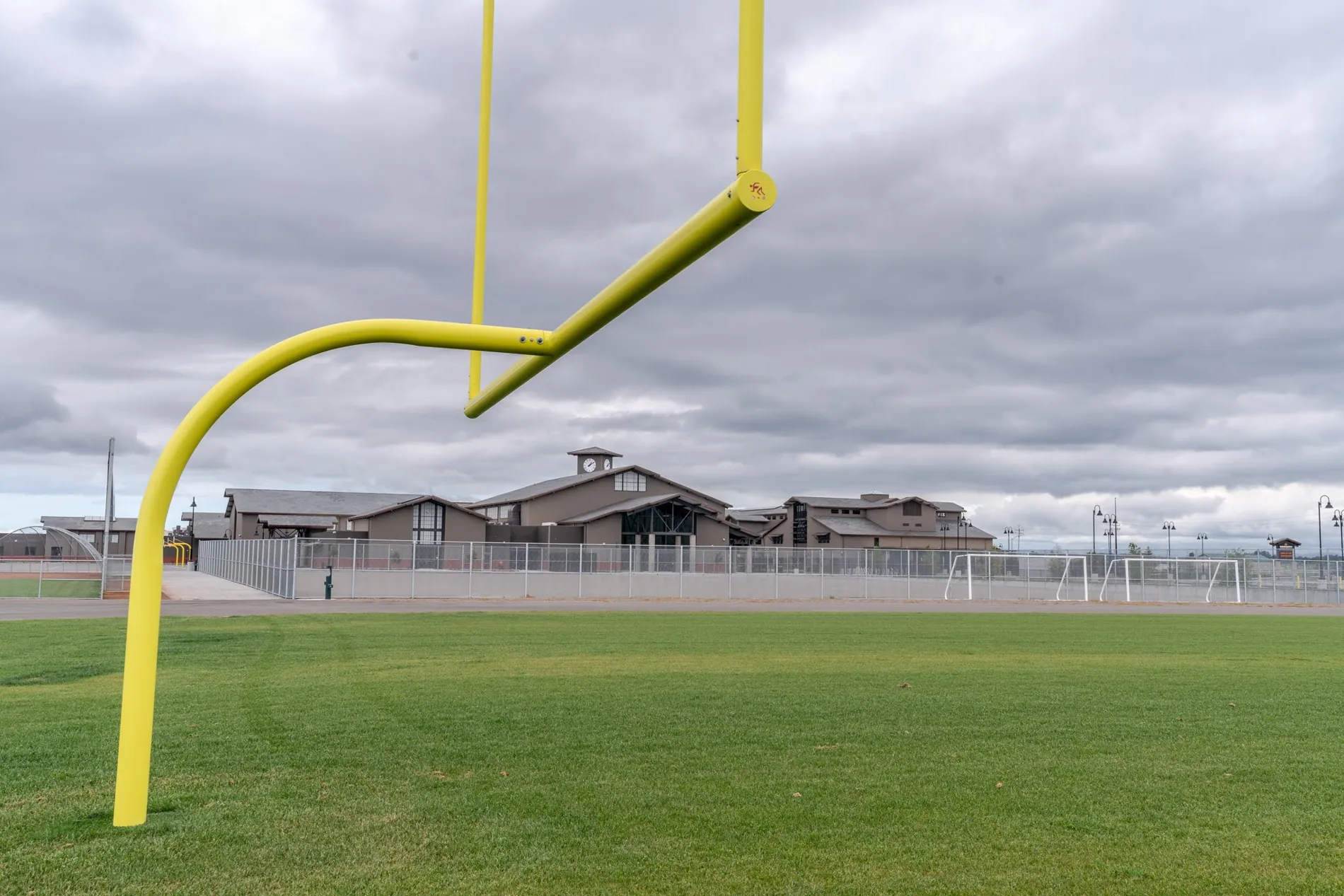 Rancho San Juan High School — athletic field and campus